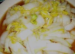 糖醋白菜