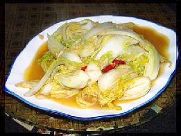素炒白菜帮