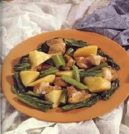 芥菜薯仔肉排