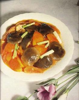 番茄煮鲜菇