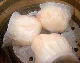 水晶虾饺
