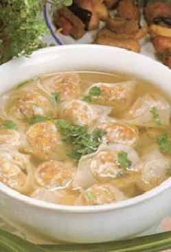素馄饨汤
