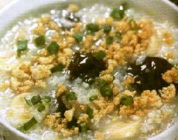 茭白猪肉粥