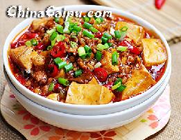 鱼香嫩豆腐