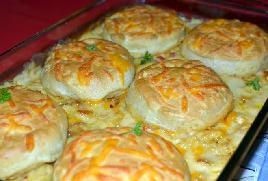 奶油鸡味松饼