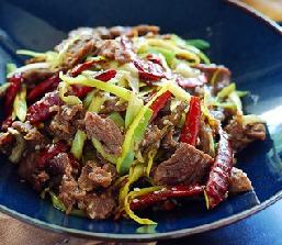 小炒孜然牛肉