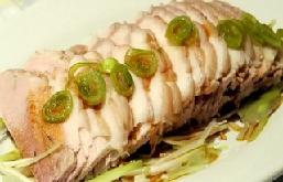 苹果醋浇汁凉切肉片