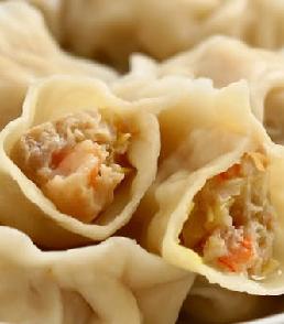 韭黄鲜虾饺