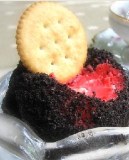 草莓芝士蛋糕球
