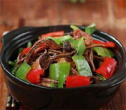 干锅茶树菇香干