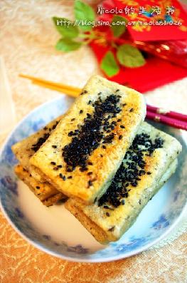 红瓤脆皮的香酥南乳豆渣饼
