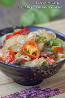 广州风味小吃 —— 家常干炒牛河