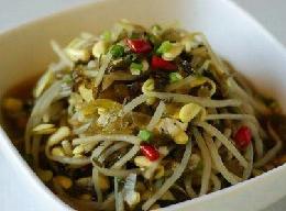 雪菜黄豆芽