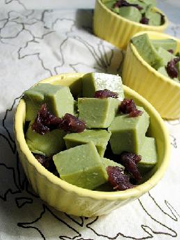 绿茶豆腐