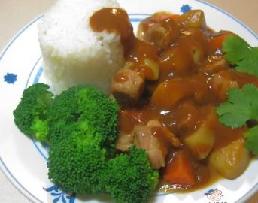 咖喱猪肉