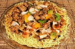 豉椒排骨炒面