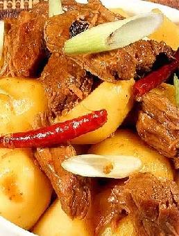 土豆烧牛肉