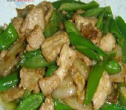 微波青椒肉片