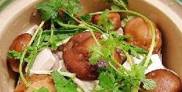 微波蘑菇豆腐