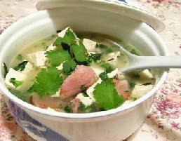 咸肉豆腐汤
