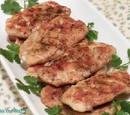 香煎鸡脯肉