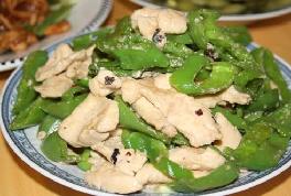 尖椒鸡片