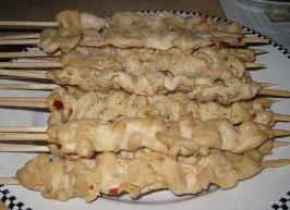 孜然鸡肉串