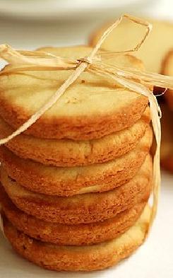 Breton sand cookies