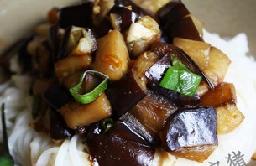 干煸茄丁面