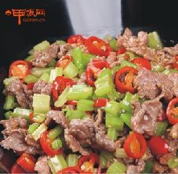 小炒黄牛肉