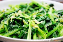 虾米炒小白菜