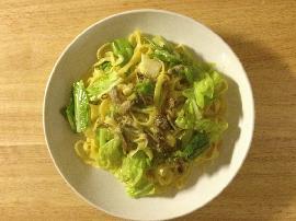義式鹹魚麵