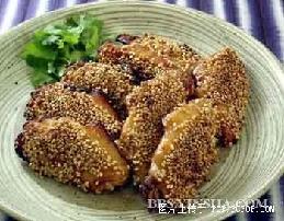 芝麻烤鸡翅  -