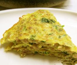 肉碎蛋香烙饼