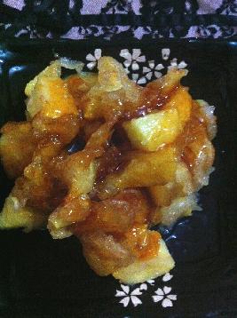 糯米拔丝苹果