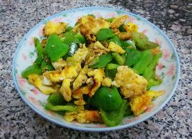 青椒炒鸡蛋