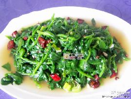 蒜蓉鸡毛菜