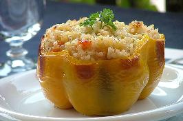 意大利青椒酿饭Peperoni ripieni di riso