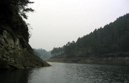 北京永定河珍珠湖段漂流