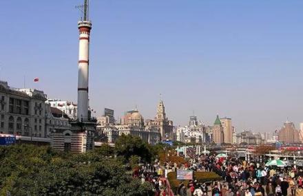 上海外滩气象信号台