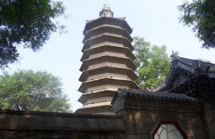 北京万松老人塔