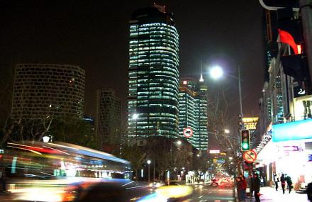 上海淮海路商业街