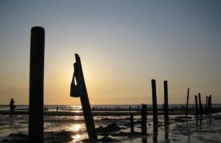 淡水沙仑海水浴场