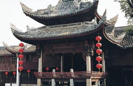 绍兴瞻山庙戏台