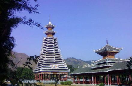 黔东南三宝鼓楼