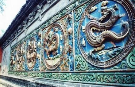 大同文庙五龙壁