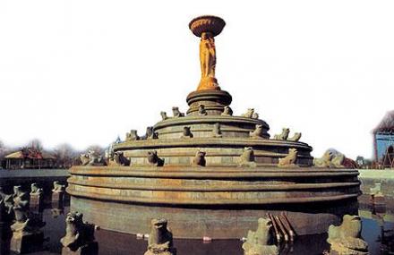 天津游乐园雕像