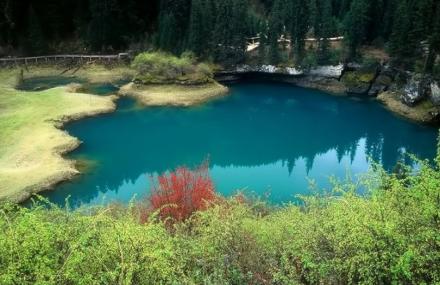 阿坝州二道海景区