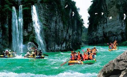 张家界溇江平湖游