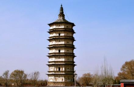 呼和浩特万部华严经塔